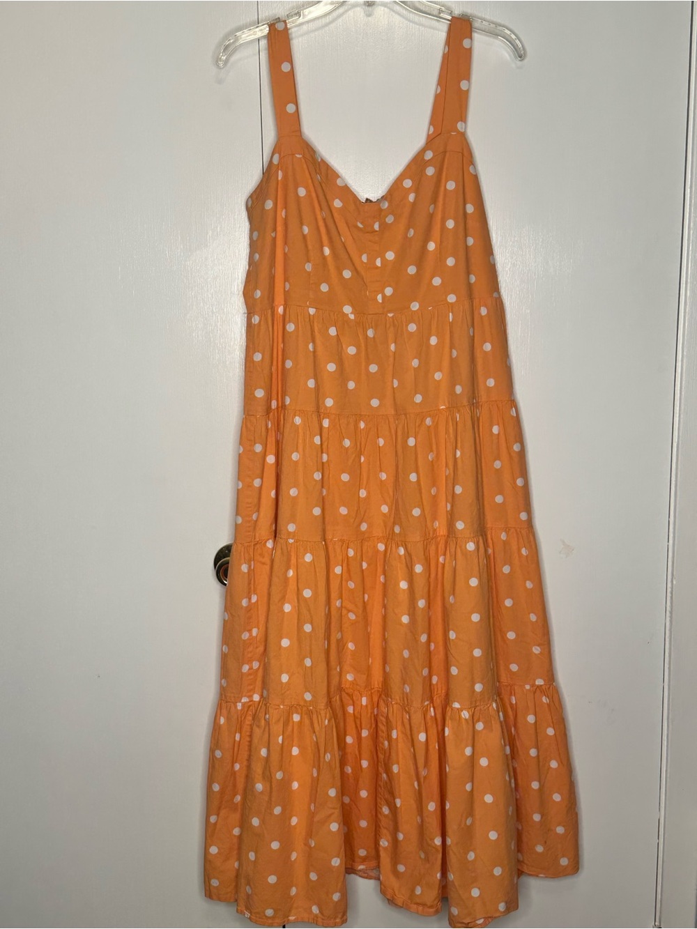 Color Me Courtney Orange Smocked Dress